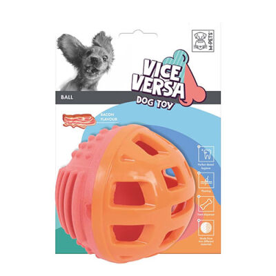 M-Pets Vice Versa Ball Pastırma Aromalı Köpek Oyuncağı 12,5 Cm - 1