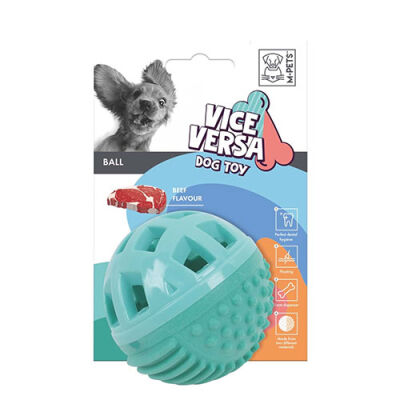 M-Pets Vice Versa Et Aromalı Top Köpek Oyuncağı 8,38 Cm - 1