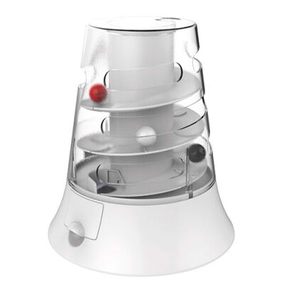 M-Pets Vortex İnteraktif Kedi Oyuncağı Beyaz 22x17,7 Cm - 2