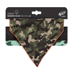 M-Pets Wild Jungle Bandana Kedi ve Köpek Boyun Tasması Medium 15x11,5 Cm - M-Pets