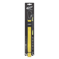 M-Pets Wild Safari Köpek Gezdirme Kayışı Sarı Large-XLarge 2,5x120 Cm - M-Pets