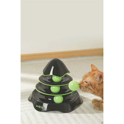 M-Pets Yaylı Rocket Kedi Oyuncağı Siyah 25 Cm - 3