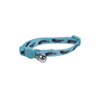 M-Pets Zany Zilli Kedi Boyun Tasması Mavi-Lacivert 20-30 Cm - 2