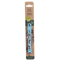 M-Pets Zany Zilli Kedi Boyun Tasması Mavi-Lacivert 20-30 Cm - M-Pets