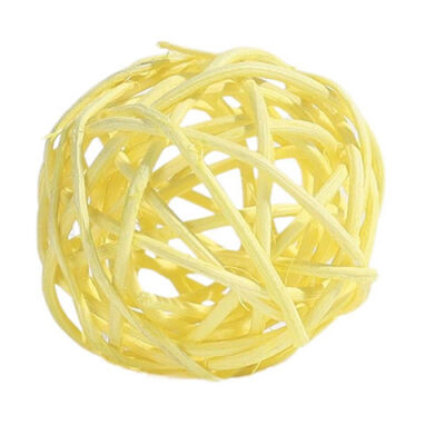 M-Pets Zilli Rattan Top Kedi Oyuncağı 4 Cm - 2