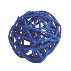 M-Pets Zilli Rattan Top Kedi Oyuncağı 4 Cm - 3