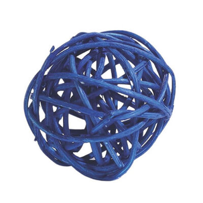 M-Pets Zilli Rattan Top Kedi Oyuncağı 4 Cm - 3
