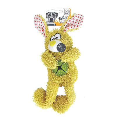 M-Pets Zoe Ödül Hazneli Sevimli Tavşan Köpek Oyuncağı 38x25,5x7 Cm - 1