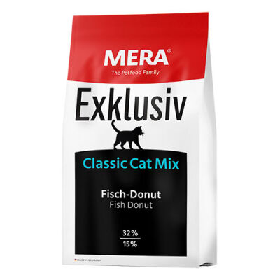 Mera Exklusiv Classic Cat Mix Balıklı Yetişkin Kedi Maması 10 Kg - 1
