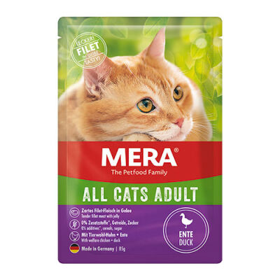 Mera Ördekli Pouch Tahılsız Yetişkin Kedi Konservesi 85 Gr - 1