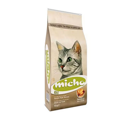 Micho Tavuklu Yetişkin Kedi Maması 15 Kg - 1