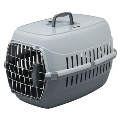 Moderna Roadrunner İata Kedi ve Küçük Irk Köpek Taşıma Kabı No:1 Gri - 1