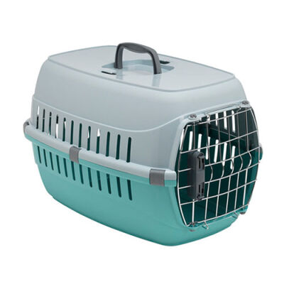 Moderna Roadrunner İata Kedi ve Küçük Irk Köpek Taşıma Kabı No:2 Açık Mavi - 1