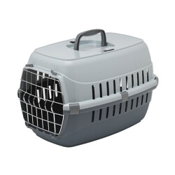 Moderna Roadrunner Kedi ve Küçük Irk Köpek Taşıma Kabı No:1 Gri - Moderna