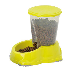 Moderna Smart Hazneli Kedi ve Köpek Mama Kabı Sarı 1,5 Lt - Moderna