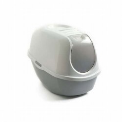 Moderna Smart Kapalı Kedi Tuvaleti Gri 53 Cm - Moderna