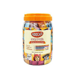 Moochie Ton Balıklı Mix Sıvı Kedi Ödül Maması 50x15 Gr - Moochie
