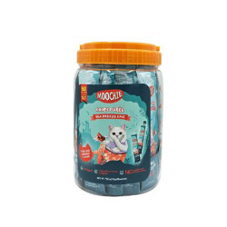 Moochie Ton Balıklı Ve Istakozlu Sıvı Kedi Ödül Maması 50x15 Gr - Moochie