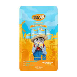 Moochie Ton Balıklı ve Peynirli Sıvı Kedi Ödül Maması 5x15 Gr - Moochie