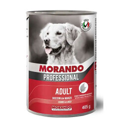 Morando Professional Gravy Biftekli Yetişkin Köpek Konservesi 6 Adet 405 Gr - Morando
