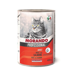 Morando Professional Pate Somonlu Yetişkin Kedi Konservesi 400 Gr - Morando