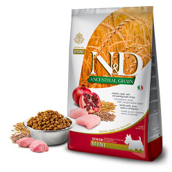 N&D Ancestral Grain Tavuklu Küçük Irk Yaşlı Köpek Maması 2,5 kg - ND