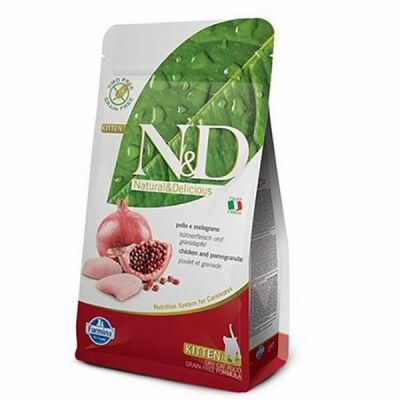 N&D Prime Kitten Tavuklu Narlı Tahılsız Yavru Kedi Maması 1,5 Kg - 1