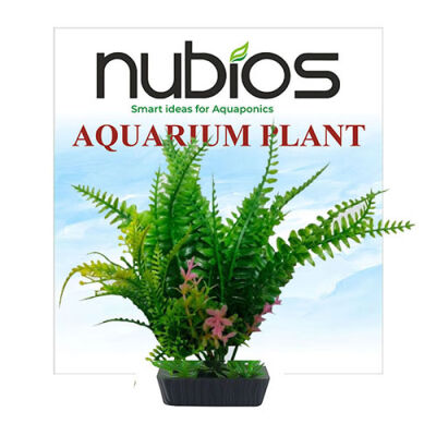 Nubios Plastik Bitki Kare Tabanlı Tekli Karton 17,5 Cm - 1