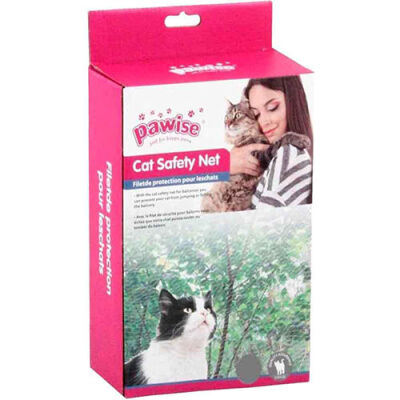 Pawise Balkon Şeffaf Kedi Koruma Ağı 2x1,5 M - 1