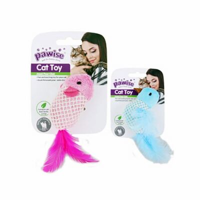 Pawise Catnipli Peluş Fare Kedi Oyuncağı 10 Cm - 1