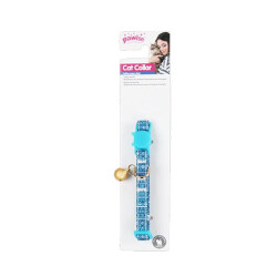 Pawise Kedi Boyun Tasması Mavi 20-30 Cm - Pawise