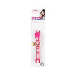 Pawise Kedi Boyun Tasması Pembe 20-30 Cm - Pawise
