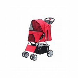 Pawise Köpek Arabası Kırmızı 68x46x100 Cm - Pawise