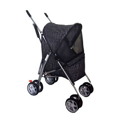 Pawise Köpek Arabası Siyah 76x47x100 Cm - Pawise