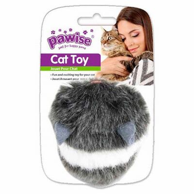 Pawise Kurmalı Fare Kedi Oyuncağı 8 Cm - 1