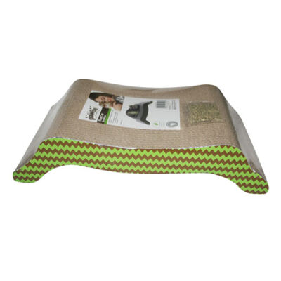 Pawise Yatak Şekilli Karton Kedi Tırmalama Tahtası 12,5x48 Cm - 1
