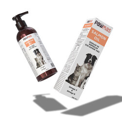 Pawmas Salmon Oil Omega 3 ve Omega 6 Kedi ve Köpekler İçin Somon Yağı 200 Ml - 2