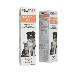 Pawmas Salmon Oil Omega 3 ve Omega 6 Kedi ve Köpekler İçin Somon Yağı 200 Ml - 3
