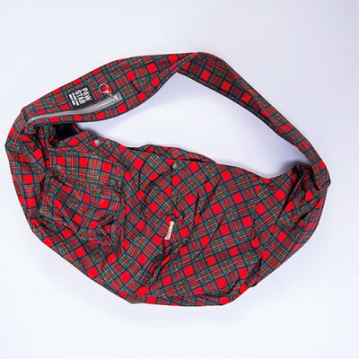 Pawstar Red Elgin Crossbody Küçük Irk Köpek Taşıma Çantası 50x15x20 Cm - 1