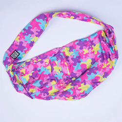 Pawstar Rosea Camouflage Crossbody Küçük Irk Köpek Taşıma Çantası 50x15x20 Cm - 2