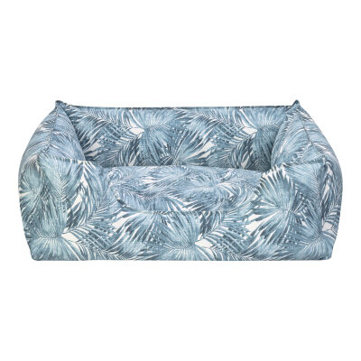 Pet Comfort Alpha Merta 02 Mavi Beyaz Köpek Yatağı Medium 80x65 Cm - 1