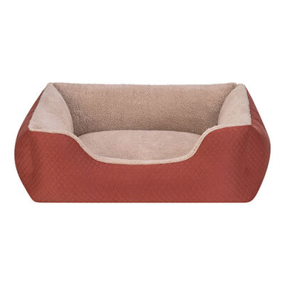 Pet Comfort Bravo Duo Köpek Yatağı Tarçın Bej Large 90x70 Cm - 1