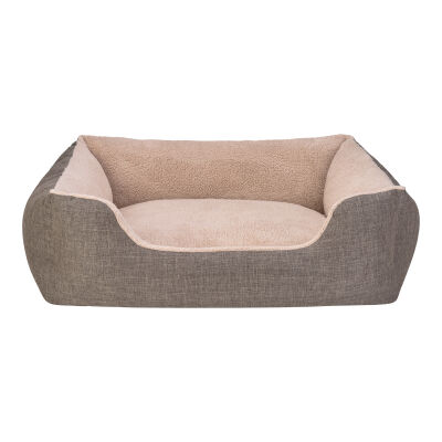 Pet Comfort Echo Varro 09 Kedi ve Köpek Yatağı Kahve Bej Large 85x105 Cm - 1