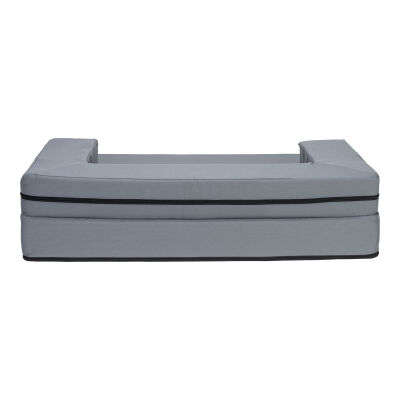 Pet Comfort Gloria Sofa Ortopedik Su Geçirmez Köpek Yatağı Gri 70x53x8 Cm - 3