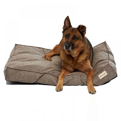 Pet Comfort Lima Açık Kahverengi Köpek Yatağı Large 110x75 Cm - Pet Comfort