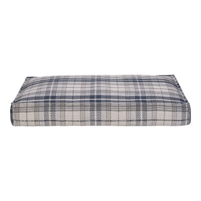 Pet Comfort Lima Varius 20 Mavi Kareli Köpek Yatağı Medium 90x60 Cm - 1