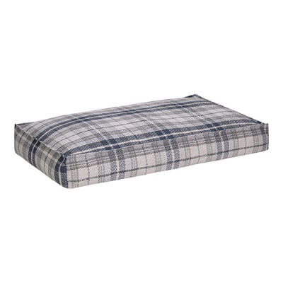 Pet Comfort Lima Varius 20 Mavi Kareli Köpek Yatağı Medium 90x60 Cm - 2