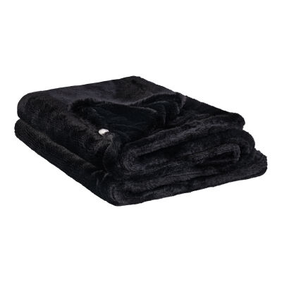 Pet Comfort Lodix Mira 04 Kedi ve Köpek Battaniyesi Siyah Medium 70x100 Cm - 3
