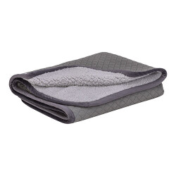 Pet Comfort Lodix Mirinda Gri Kedi ve Köpek Battaniyesi Small 70x50 Cm - 3