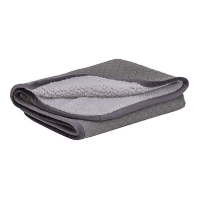 Pet Comfort Lodix Mirinda Gri Kedi ve Köpek Battaniyesi Small 70x50 Cm - 3
